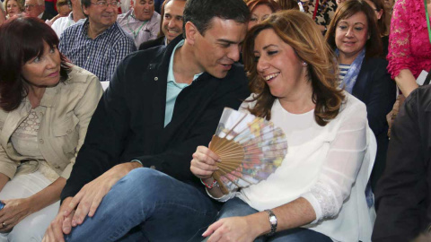 Pedro Sánchez y Susana Pedro Sánchez y Susana