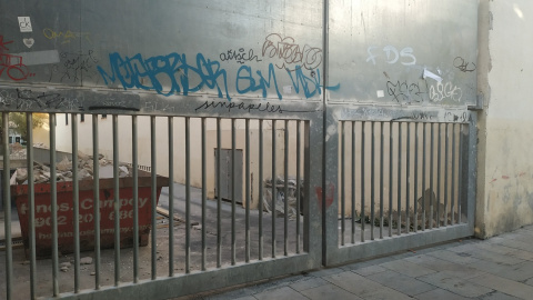 L'àrea contigua a l'edifici on hi ha la cooperativa Impulsem. ESPERANZA ESCRIBANO L'àrea contigua a l'edifici on hi ha la cooperativa Impulsem. ESPERANZA ESCRIBANO