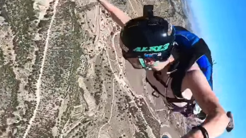 Una imagen de Rubén Carbonell en un vídeo publicado en Facebook Una imagen de Rubén Carbonell en un vídeo publicado en Facebook