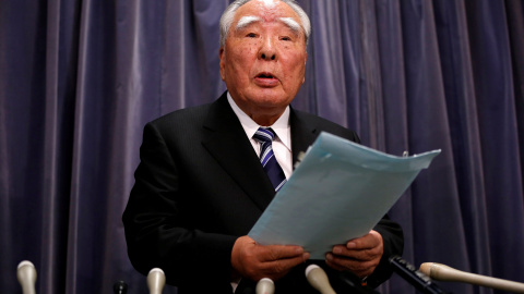 El expresiente de Mitsubishi Osamu Suzuki.- REUTERS El expresiente de Mitsubishi Osamu Suzuki.- REUTERS