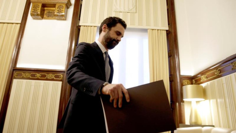 El president del Parlament, Roger Torrent. - EFE El president del Parlament, Roger Torrent. - EFE