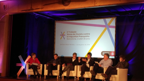 Imagen del II Encuentro de la Red de Ciudades contra la impunidad franquista. A.T. Imagen del II Encuentro de la Red de Ciudades contra la impunidad franquista. A.T.