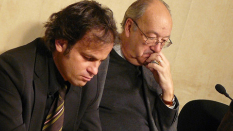 El teniente alcalde de Barcelona, Jaume Asens, y Gil Matamala. El teniente alcalde de Barcelona, Jaume Asens, y Gil Matamala.