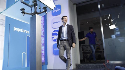 Casado pide no sacar de contexto sus palabras sobre la Guerra Civil y dice que su abuelo fue víctima del franquismo. /EP Casado pide no sacar de contexto sus palabras sobre la Guerra Civil y dice que su abuelo fue víctima del franquismo. /EP