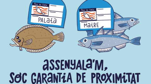Cartell de la campanya 'Assenyala’m, soc garantia de proximitat'