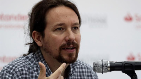 El líder de Podemos, Pablo Iglesias El líder de Podemos, Pablo Iglesias