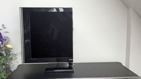 El televisor no podía faltar. El televisor no podía faltar.