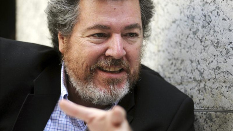 Juantxo López de Uralde, portavoz de Equo y candidato a cabeza de lista en las primarias del partido. EFE (archivo) Juantxo López de Uralde, portavoz de Equo y candidato a cabeza de lista en las primarias del partido. EFE (archivo)