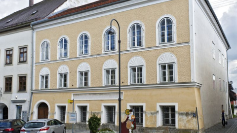 Casa natal de Adolf Hitler en Braunau am Inn, Austria. AFP Casa natal de Adolf Hitler en Braunau am Inn, Austria. AFP