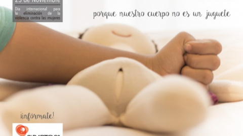 Campaña de El Parto Es Nuestro contra la violencia obstétrica y la maniobra de Kristeller. / XIMENA SILVA