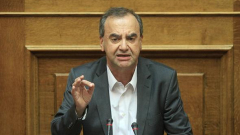 El viceministro de Trabajo griego, Dimitri Stratoulis. REUTERS El viceministro de Trabajo griego, Dimitri Stratoulis. REUTERS