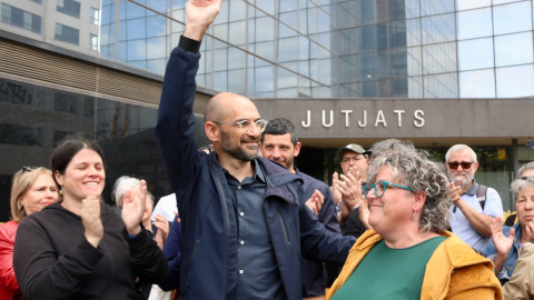 26/04/2023 - L'exalcalde de Sabadell Maties Serracant quan va ser jutjat per la seva implicació en l'1-O. 26/04/2023 - L'exalcalde de Sabadell Maties Serracant quan va ser jutjat per la seva implicació en l'1-O.