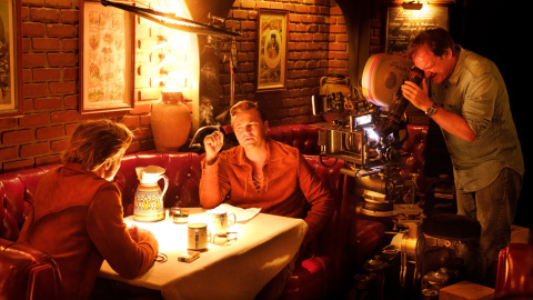 Quentin Tarantino, en el rodaje de la película Quentin Tarantino, en el rodaje de la película