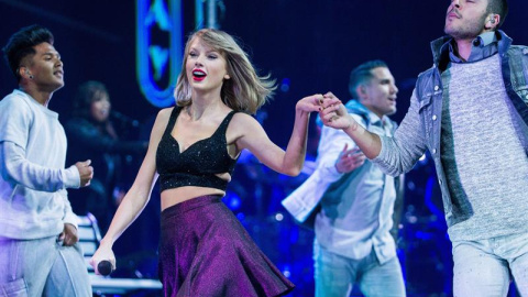 Taylor Swift en uno de sus últimos conciertos en Alemania. EFE/EPA/Rolf Vennenbernd