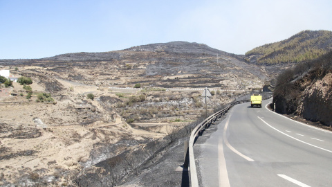 11.08.2019. Incendio en Artenara, Gran Canaria