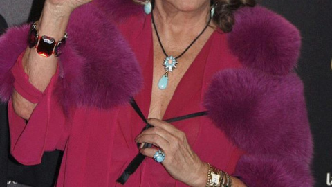 Fotografía de archivo, tomada el 13/2/2008, de la actriz y cantante Marujita Díaz. /EFE Fotografía de archivo, tomada el 13/2/2008, de la actriz y cantante Marujita Díaz. /EFE