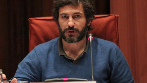 Oleguer Pujol Ferrusola, ante la comisión del Parlament . EFE Oleguer Pujol Ferrusola, ante la comisión del Parlament . EFE