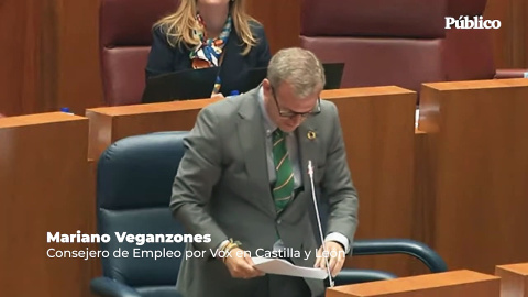 Mariano Veganzones, consejero de Empleo por Vox en Castilla y León: "En esta Comunidad no faltan trabajadores, faltan ganas de trabajar". Mariano Veganzones, consejero de Empleo por Vox en Castilla y León: "En esta Comunidad no faltan trabajadores, faltan ganas de trabajar".