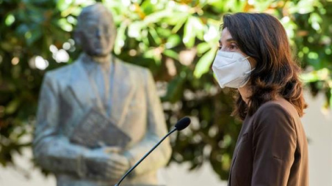 La presidenta del Senado, Pilar Llop, durante una visita al Parlamento de Andalucía. La presidenta del Senado, Pilar Llop, durante una visita al Parlamento de Andalucía.