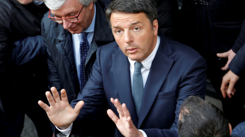 El líder del PD, Matteo Renzi. - REUTERS El líder del PD, Matteo Renzi. - REUTERS
