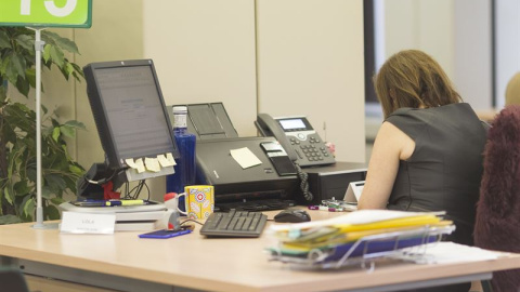 Funcionaria de una administración pública.- EUROPA PRESS Funcionaria de una administración pública.- EUROPA PRESS