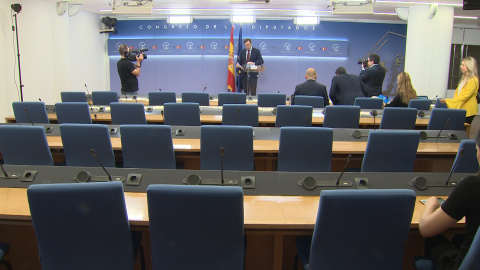 Portavoz del PP en el Congreso, Rafael Hernando Portavoz del PP en el Congreso, Rafael Hernando