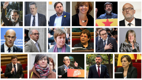 Políticos del Procés Políticos del Procés