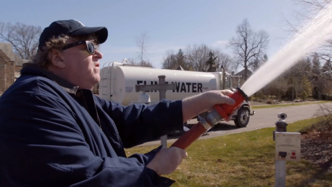 Captura de 'Fahrenheit 11/9', una película de Michael Moore contra Donald Trump.