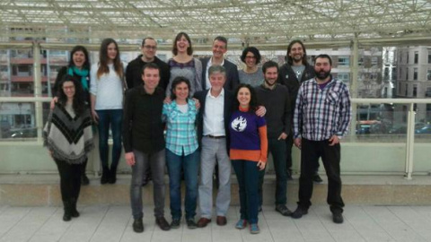 El equipo de Zaragoza en Común / ZeC