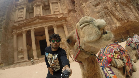 Una visita obligada en Jordania es Petra.