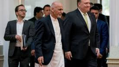 El Secretario de Estado de EEUU, Mike Pompeo, en una visita a Afganistán | Reuters