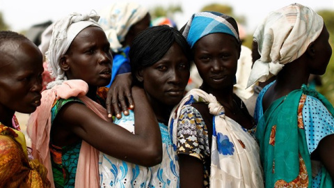 Un grupo de mujeres de Sudán del Sur.- REUTERS Un grupo de mujeres de Sudán del Sur.- REUTERS