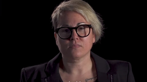 Sonia Vivas en el vídeo. Sonia Vivas en el vídeo.