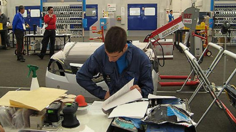 Alumno de Formación Profesional. EFE