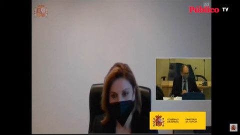 Cospedal, en el juico de la 'caja B': "No recibí 7.500 euros" Cospedal, en el juico de la 'caja B': "No recibí 7.500 euros"