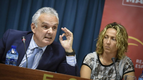 Escañuela y Gala León, hace unos días. EFE Escañuela y Gala León, hace unos días. EFE