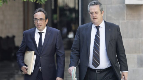 Josep Rull y Joaquim Forn se suman a la huelga de hambre que ya han iniciado Jordi Sànchez y Jordi Turull | EFE Josep Rull y Joaquim Forn se suman a la huelga de hambre que ya han iniciado Jordi Sànchez y Jordi Turull | EFE