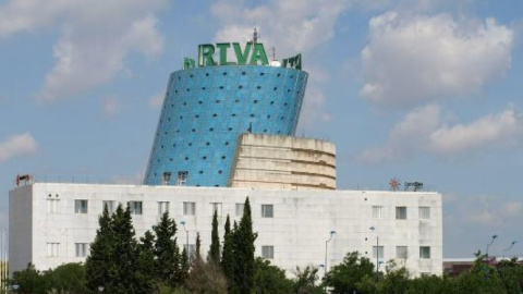 Edificio de la Radio Televisión de Andalucía, en Sevilla. EFE Edificio de la Radio Televisión de Andalucía, en Sevilla. EFE