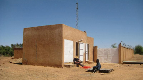 Estación sísmica en Níger. Foto:CBTBO
