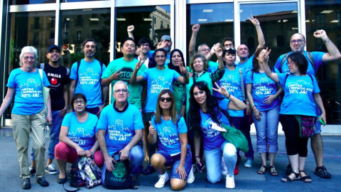 Membres de les entitats promotores del 30%. @ObservaDESC Membres de les entitats promotores del 30%. @ObservaDESC