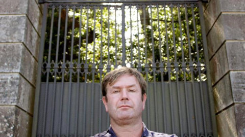 22/08/2019 - El alcalde de Sada, Benito Portela, este jueves, durante la entrevista concedida a las puertas del Pazo de Meirás. EFE 22/08/2019 - El alcalde de Sada, Benito Portela, este jueves, durante la entrevista concedida a las puertas del Pazo de Meirás. EFE