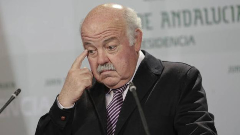 Jesús Aguirre, el consejero del Gobierno andaluz. EFE Jesús Aguirre, el consejero del Gobierno andaluz. EFE