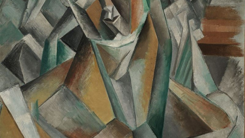 'La mujer sentada' de Pablo Picasso/EUROPA PRESS 'La mujer sentada' de Pablo Picasso/EUROPA PRESS
