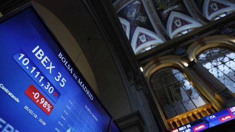 El IBEX 35, principal indicador de la Bolsa española. | EFE El IBEX 35, principal indicador de la Bolsa española. | EFE