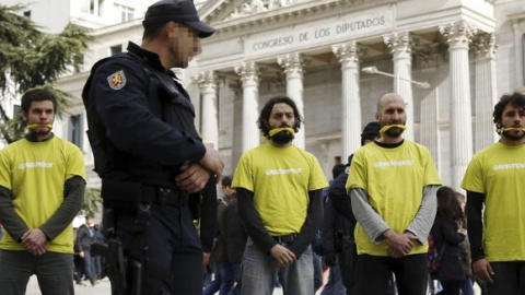 Ley Mordaza. EFE Ley Mordaza. EFE