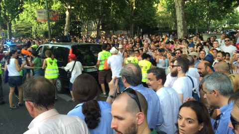 La marcha del Orgullo transcurre por Madrid. /KIKE ÁLVAREZ