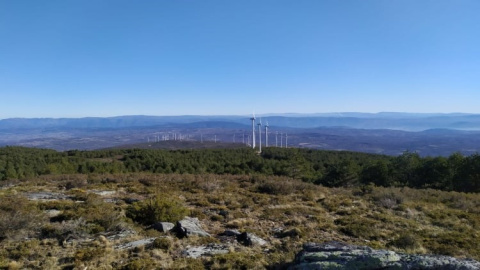 4/11/22Terreno donde se prevé levantar el nuevo parque de Tramontana, con los molinos del parque de Iberdrola al fondo. 4/11/22Terreno donde se prevé levantar el nuevo parque de Tramontana, con los molinos del parque de Iberdrola al fondo.