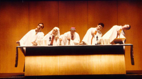 Fragmento de la obra Teledeum.- ELS JOGLARS Fragmento de la obra Teledeum.- ELS JOGLARS