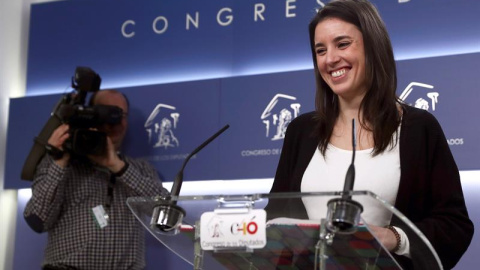 La portavoz de Unidos Podemos en el Congreso, Irene Montero. / EFE La portavoz de Unidos Podemos en el Congreso, Irene Montero. / EFE