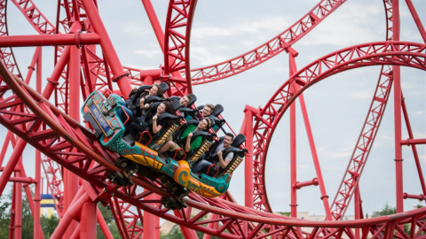Una de las atracciones de Parques Reunidos. E.P. Una de las atracciones de Parques Reunidos. E.P.